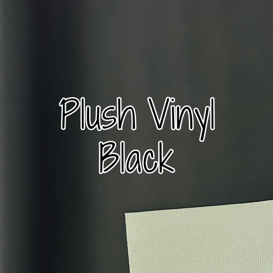 Plush Vinyl - Black - 18" (retail)