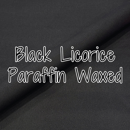 12 oz. Paraffin Waxed Canvas - Black Licorice (retail)