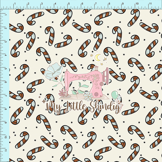 Fabric Club Month 43 - Candy Cane Spice (retail)