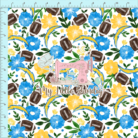 Chargers Floral (pre-order)