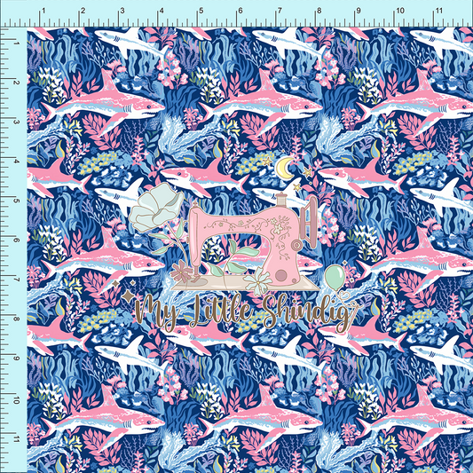 Coastal Chompers (pre-order) - Fabric Club Month 38