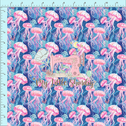 Coastal Jellies (pre-order) - Fabric Club Month 38
