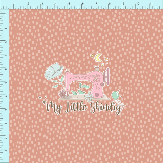 Fabric Club Month 53 - Blush Strokes (retail)