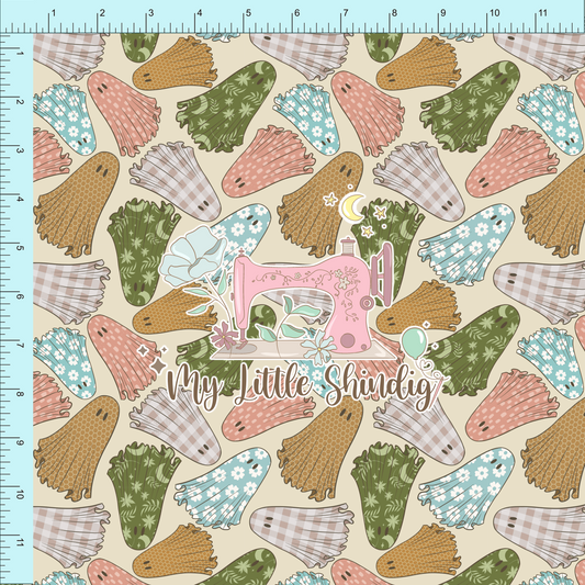 Fabric Club Month 53 - Cottagecore Ghosties (retail)