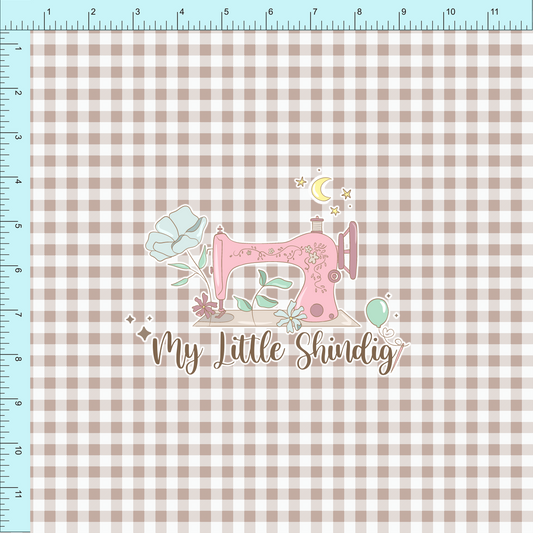 Fabric Club Month 53 - Harvest Gingham (retail)