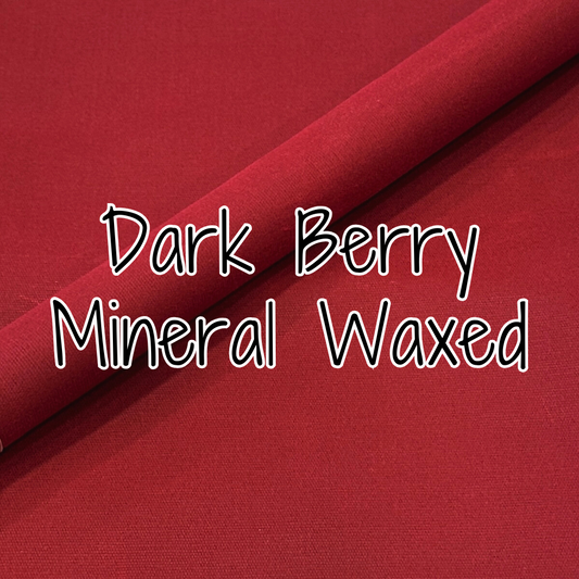12 oz. Mineral Waxed Canvas - Dark Berry (retail)