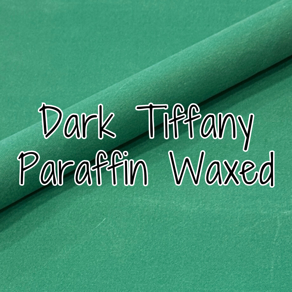 12 oz. Paraffin Waxed Canvas - Dark Tiffany (retail)
