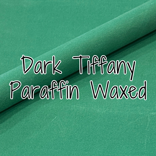 12 oz. Paraffin Waxed Canvas - Dark Tiffany (retail)
