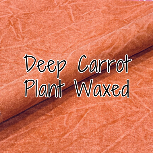 12 oz. Plant Waxed Canvas - Deep Carrot (retail)