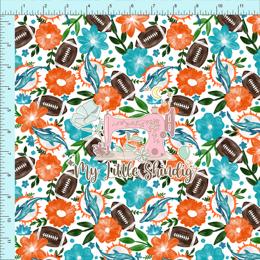 Dolphins Floral (pre-order)
