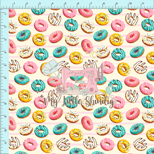 Fabric Club Month 34 - Donut Stripe (pre-order)