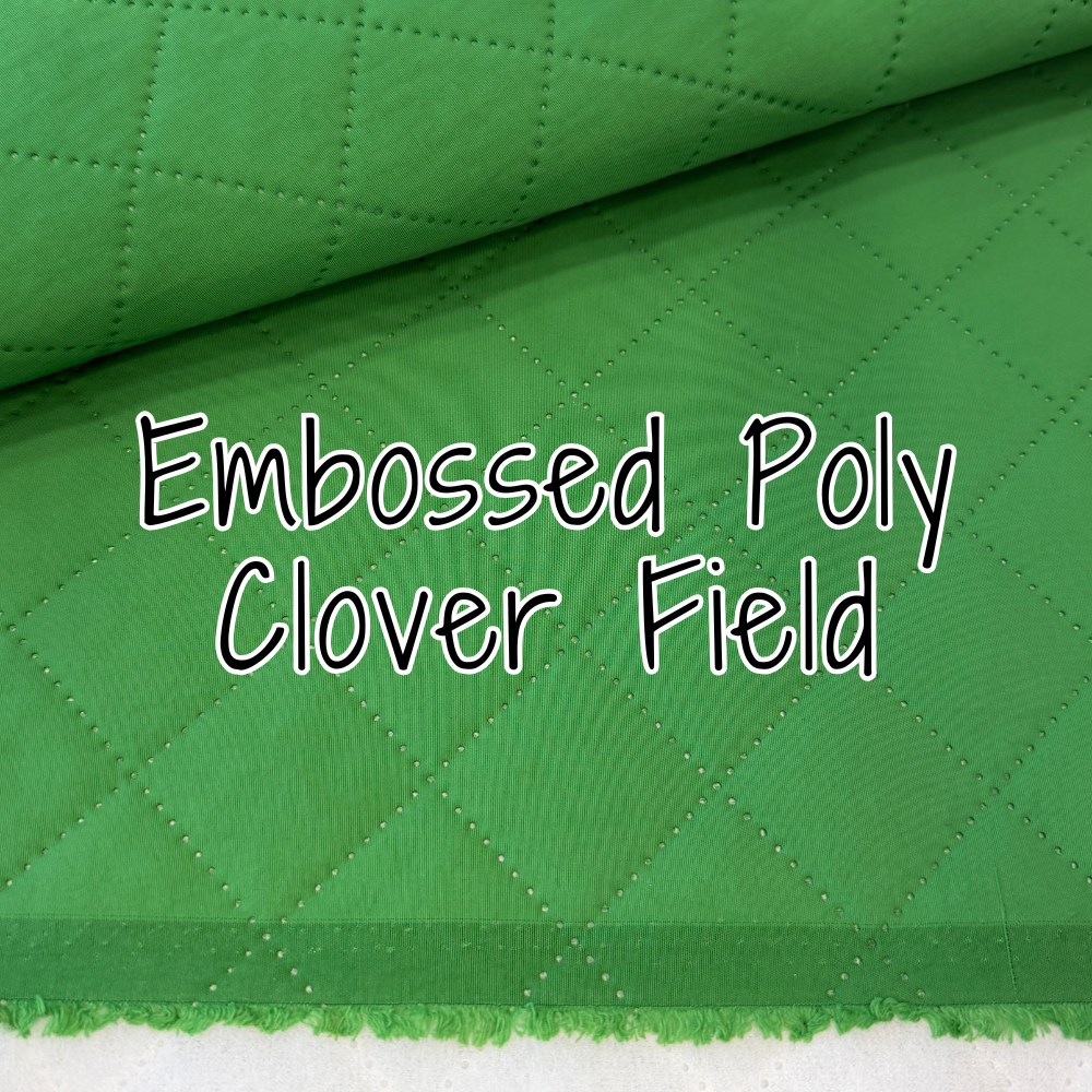 Embossed Poly - Clover Field (retail)