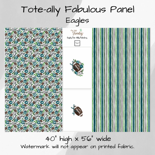 Eagles Tote-Ally Fabulous Panel (pre-order)