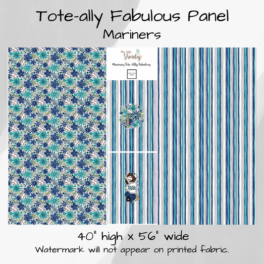 Seattle Mariners Tote-Ally Fabulous Panel (pre-order)