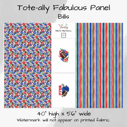 Bills Tote-Ally Fabulous Panel (retail)