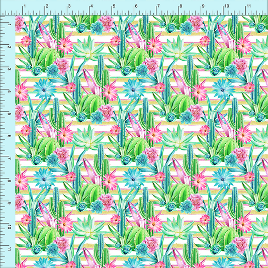 Club 22 | Succulents and Stripes | Pre-Order
