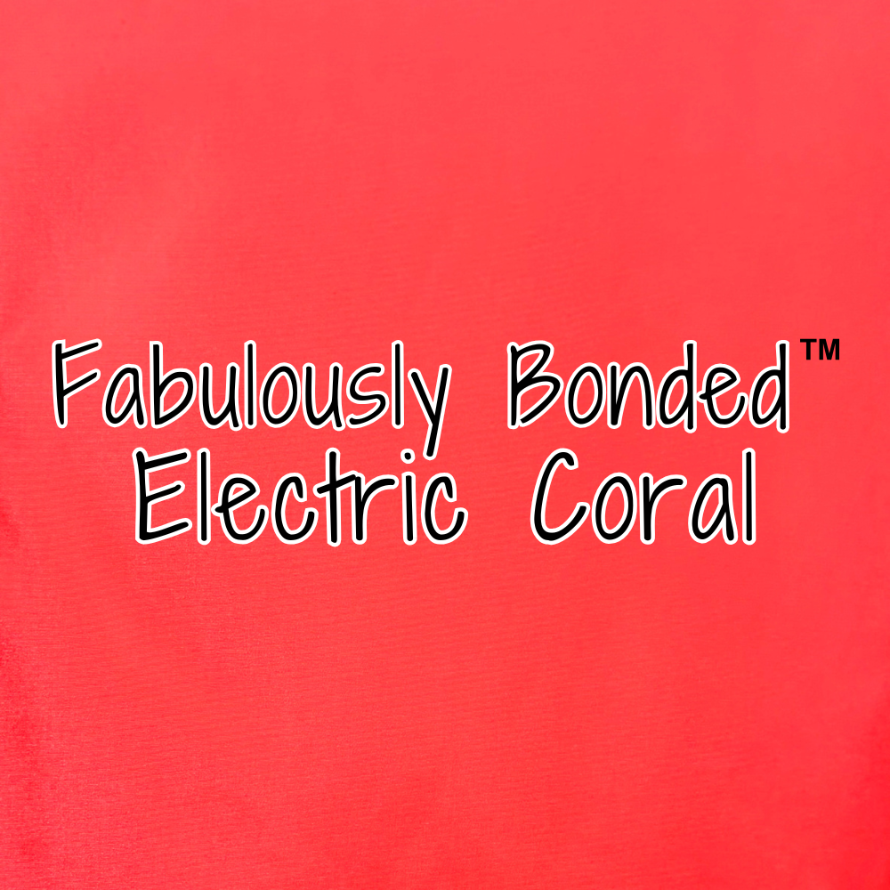 Fabulously Bonded™ Poly Solid - Electric Coral (retail)