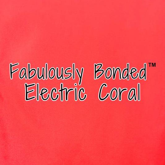Fabulously Bonded™ Poly Solid - Electric Coral (retail)