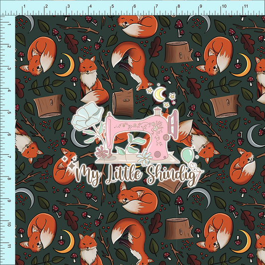 Fabric Club Month 29 - Fall Foxes (pre-order)