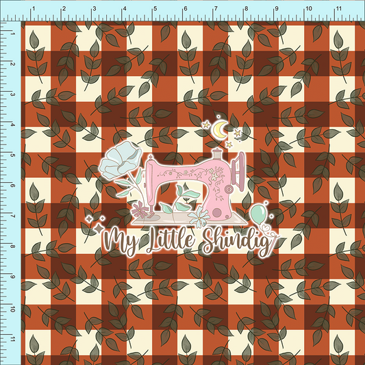 *Fall Gingham - Fabric Club Month 29 (pre-order)