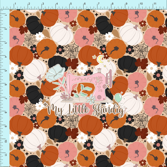 Fabric Club Month 60 - Fall Pumpkins