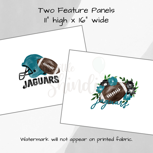 Jaguars Tote-Ally Fabulous Panel (pre-order)