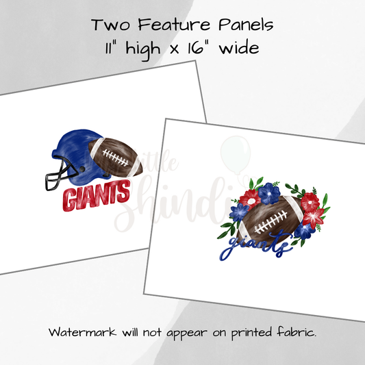 Giants Tote-Ally Fabulous Panel (pre-order)