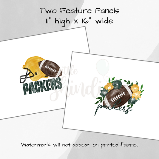 Packers Tote-Ally Fabulous Panel (pre-order)