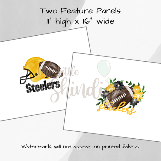 Steelers Tote-Ally Fabulous Panel (pre-order)