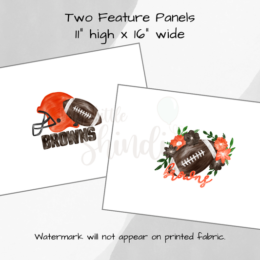BrownsTote-Ally Fabulous Panel (pre-order)