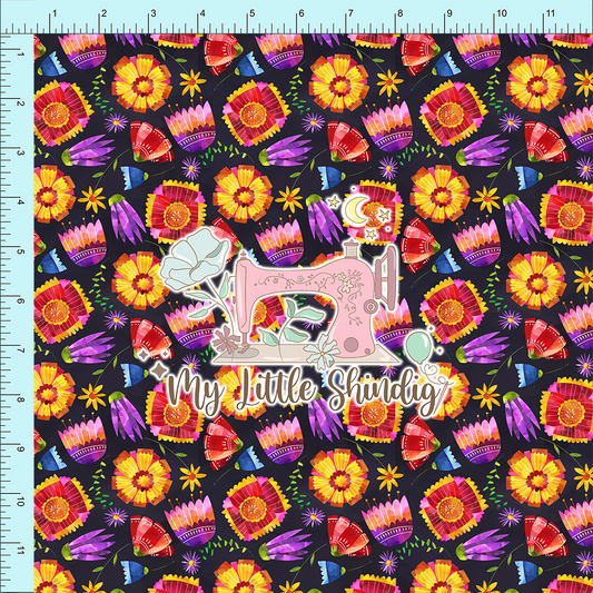 Fabric Club Month 05 -  Floral Fiesta (retail)