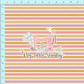 Club 27 | Floral Lemon Stripe | Pre-Order