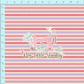 Club 27 | Floral Strawberry Stripe | Pre-Order