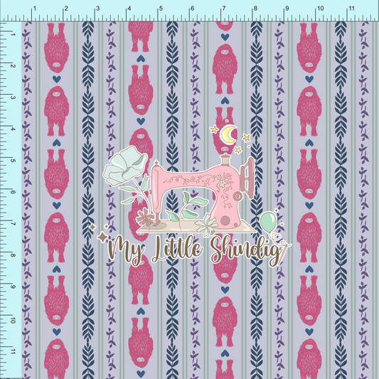 Wildflower Summer Folksy Stripe - Fabulously Bonded™ Poly Lite (retail)