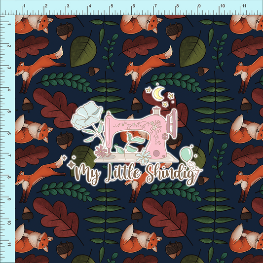 Fabric Club Month 29 - Foxes And Foliage (pre-order)