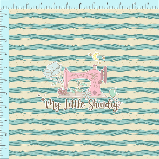 Fabric Club Month 50 - Wavy Stripe (retail)