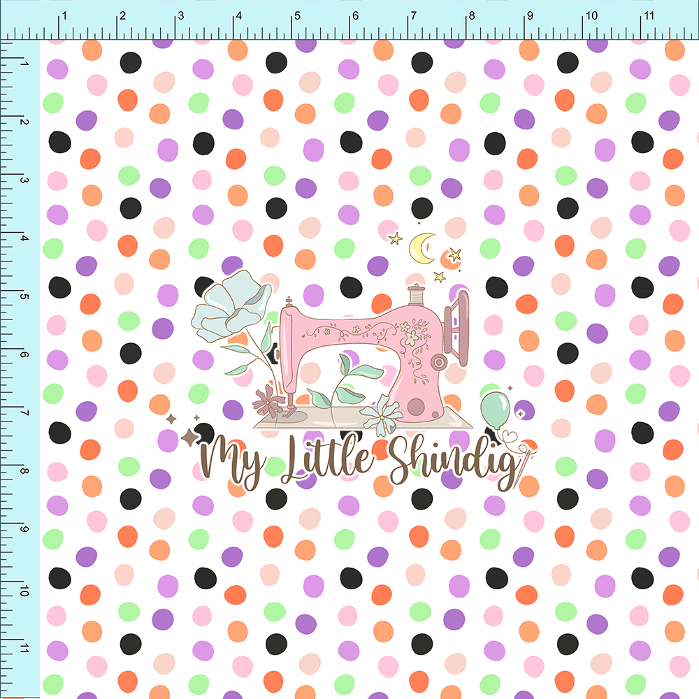 Fabric Club Month 52 - Boo Crew Dots (retail)
