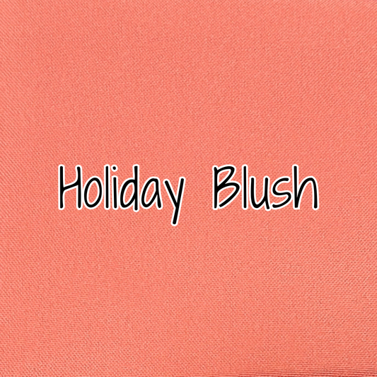Medium Weight Waterproof Canvas - Holiday Blush (retail)