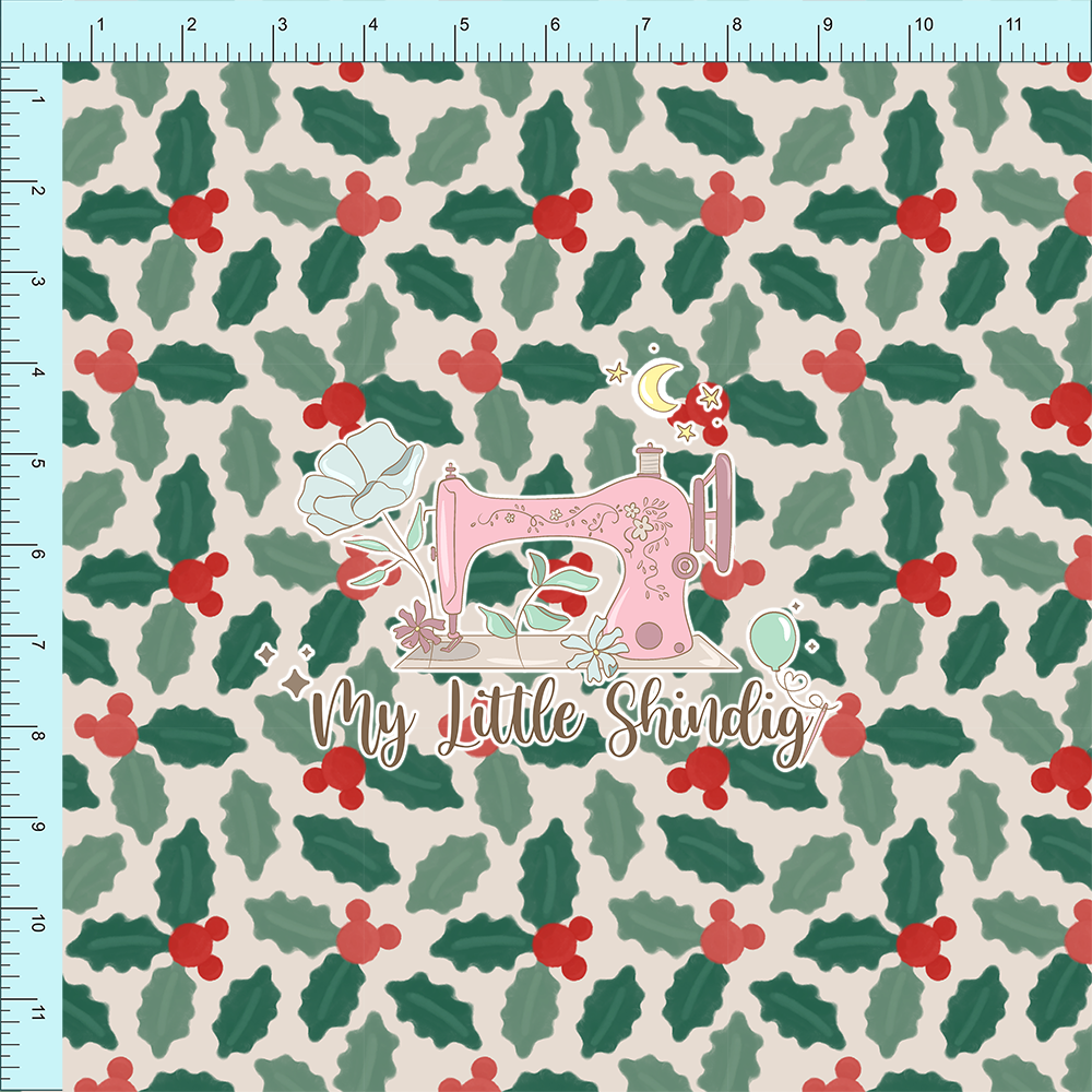 Club 42 | Holiday Holly Mouse | Pre-Order