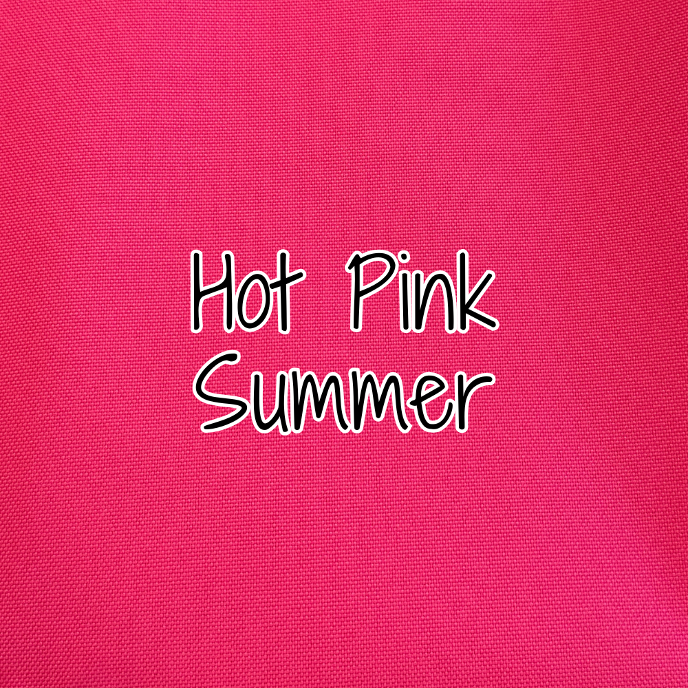 Medium Weight Waterproof Canvas - Hot Pink Summer (retail)