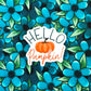 Hello, Pumpkin - Clear Sticker