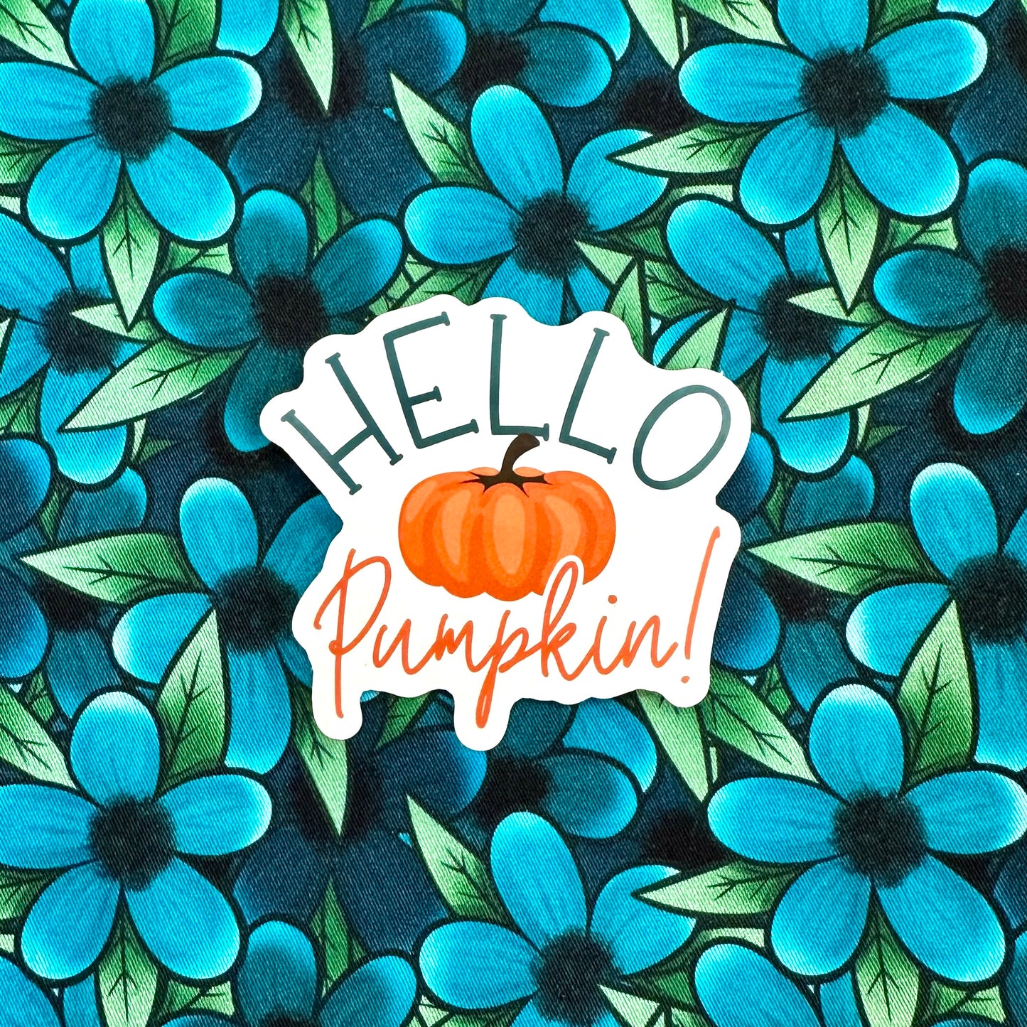 Hello, Pumpkin - Clear Sticker