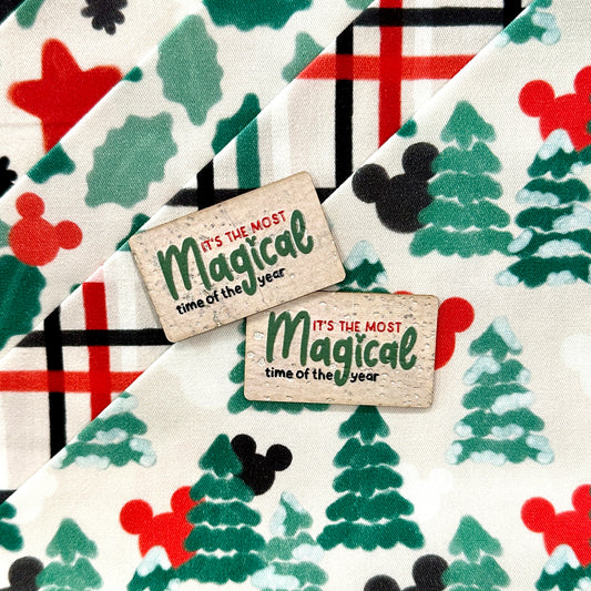 Most Magical Time - Color Printed Cork Tags (6 Pack)