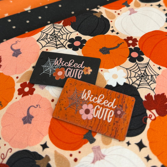 Wicked Cute - Color Printed Cork Tags (6 Pack) - MEMBERS ONLY