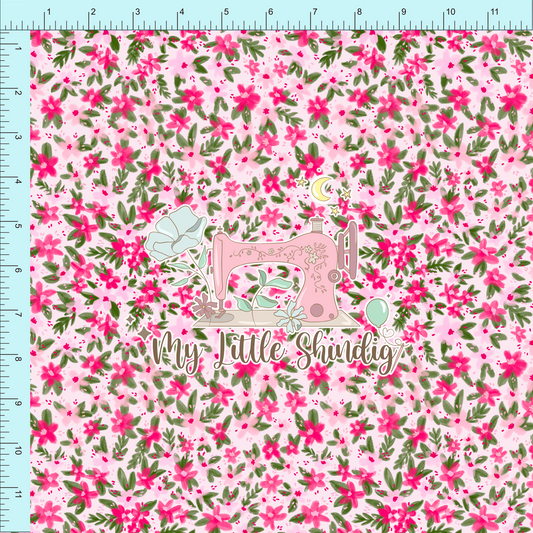 Fabric Club Month 59 - Island Summer Pink Canopy - Poly WPC (retail)