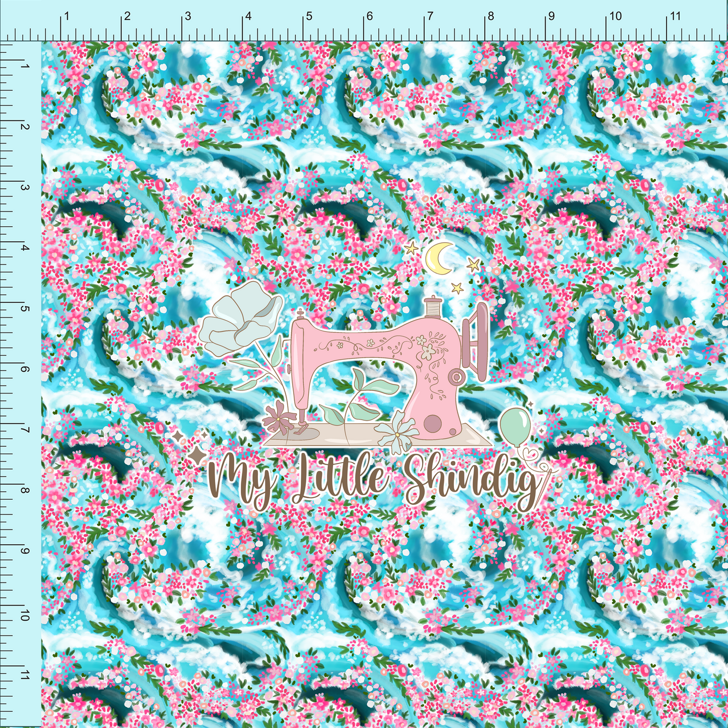 Fabric Club Month 59 - Island Summer Tides - Cotton Woven (retail)