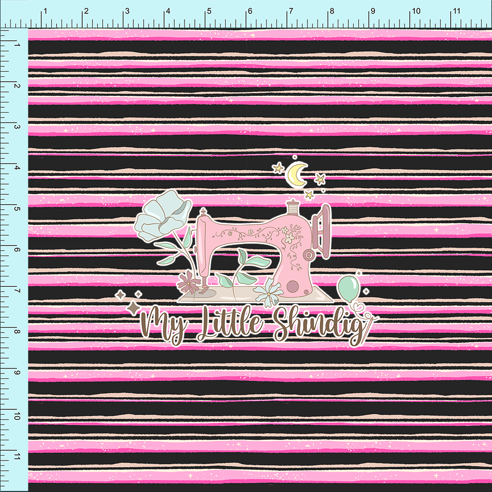 JAWS (Take 2) Pink Stripe Coord (pre-order)