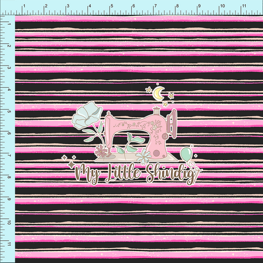 JAWS (Take 2) Pink Stripe Coord (pre-order)
