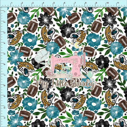 Jaguars Floral (pre-order)