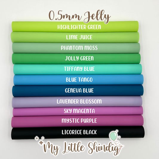 Jelly Vinyl - Cool Colors (retail)